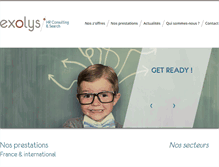Tablet Screenshot of exolys.com